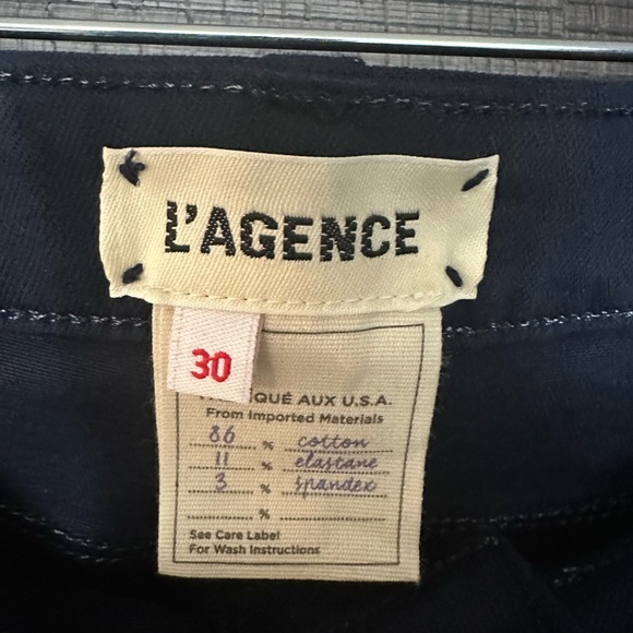 L’agence MARGOT High Rise Coated Blue Jeans - Picture 6 of 6